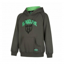 Ridgeline Spooky Kids Fleece Hoodie Forest Green