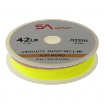 Scientific Anglers Absolute Shooting Line Flat Mono 42lb 30m