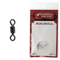 Scientific Anglers Micro Swivels 40lb Qty 10