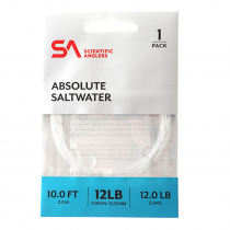 Scientific Anglers Absolute Saltwater Tapered Leader 10ft 12lb
