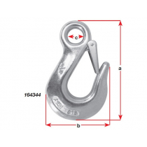 BLA Stainless Steel Swivel Eye Bolt Snap - 64mm