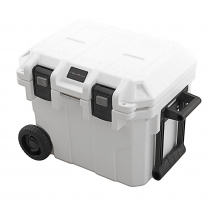 Tsunami Case Chilly Bin Cooler 45L White With Wheels