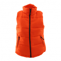 Open Country Puffa Womens Puffer Vest Orange