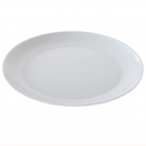 Southern Alps Melamine Plate White 28cm