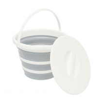 Southern Alps Collapsible Bucket with Lid 10L