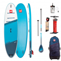 Red Paddle Co Ride MSL Inflatable Stand Up Paddle Board with Cruiser Tough Paddle 10ft 8in