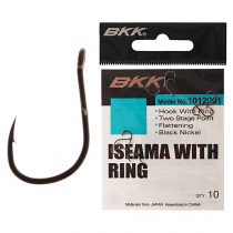 BKK Iseama with Ring Canal Bait Hook Qty 10