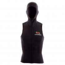 Aropec NeoSkin Neoprene Hooded Dive Vest with Zipper 2.5mm