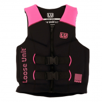 Loose Unit Comp Fx Neoprene Watersports Level 50 Womens Life Vest Black/Pink