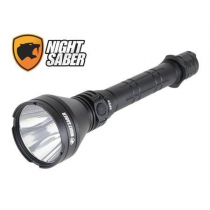 Night Saber Apex LED Rechargeable Aluminium Torch 1400 Lumens