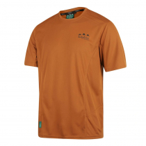 Ridgeline Whanau Mens T-Shirt Rust