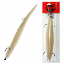 Lunker City Slug-Go Rigged Soft Bait 30cm Albino Shad Qty 2