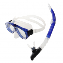 Atlantis Spree MS41 Mask and Snorkel Adult Set Blue