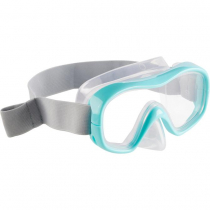 Subea Polycarbonate Youth Dive Mask Turquoise Green XS