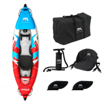 Aqua Marina Steam Touring Solo Inflatable Kayak with DWF Deck 10ft 3in