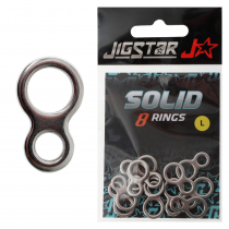 Jig Star Figure 8 Solid Rings Heavy Qty 12