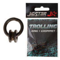 Jig Star Single Trolling Ring and Grommet Qty 5