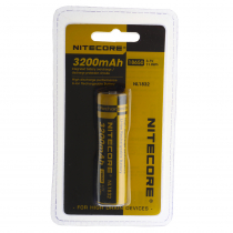 NITECORE Rechargeable NL1832 Li-ion Battery 18650 3.7V 3200mAh