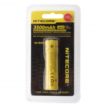 NITECORE Rechargeable NL1835 Li-ion Battery 18650 3.6V 3500mAh