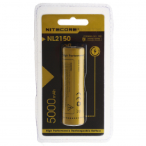 NITECORE Rechargeable NL2150 Li-ion Battery 3.6V 5000mAh
