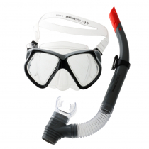 Hydro-Pro Ocean Diver Mask and Snorkel Set Grey