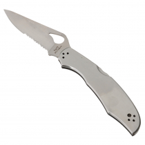 Spyderco Cara Cara 2 Stainless Combo Blade Pocket Knife