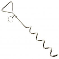 Stainless Sand Anchor for Dog Leash 8 x 420mm