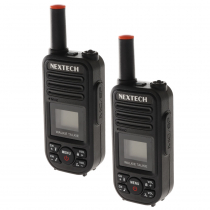 NEXTECH DC1108 Rechargeable UHF Transceiver Twin Pack 1W