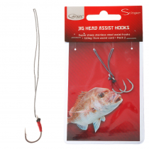 Catch Stainless Steel Jig Head Assist Hook 3/0 Qty 2