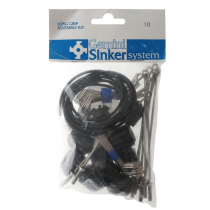 Gemini System 100+ Breakout Sinkers Assembly Kit with Long Grips and Black Heads