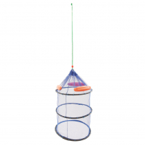 Collapsible Live Bait Cage with Floats