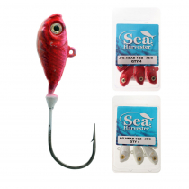 Sea Harvester Soft Bait Jig Heads Assorted Colours 5/0 1oz Qty 4