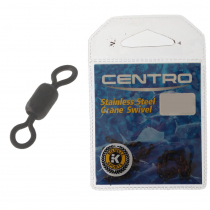 Centro Stainless Steel Crane Swivels Black #12 20kg Qty 25