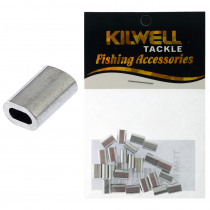 Kilwell Aluminium Sleeves 150lb 1.5mm Qty 25