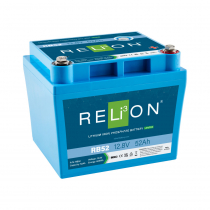 RELiON 12V 52AH DIN Lithium Deep Cycle Battery