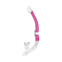 Mares Ergo Dry Top Dive Snorkel Japan Pink