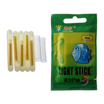 Mini Glow Sticks 37mm Qty 5