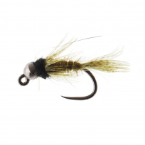 Manic Tackle Project Newbury's Dirty Jig Nymph Olive #12