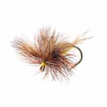 Manic Tackle Project Humpy Dry Fly Yellow #12