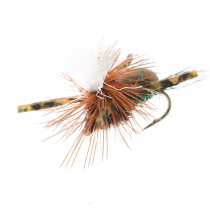 Manic Tackle Project Para Improved Humpy Dry Fly Green #14