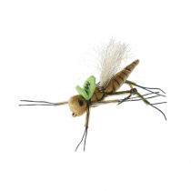 Manic Tackle Project KKs Henneberry Hopper Dry Fly Green #12