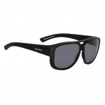 Ugly Fish P506 Fit Over Polarised Sunglasses Matte Black/Smoke