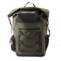 Icey-Tek Roll-Top Dry Cooler Backpack 25L Olive