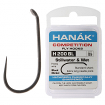 HANAK Competition H200BL Barbless Fly Hook Qty 25