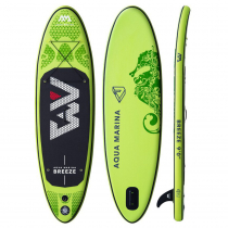 Aqua Marina Breeze All-Around Inflatable Stand Up Paddle Board 9ft