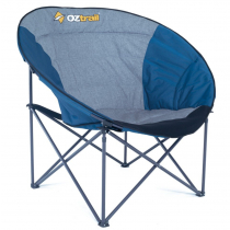 OZtrail Monsta Moon Camping Chair Blue/Grey