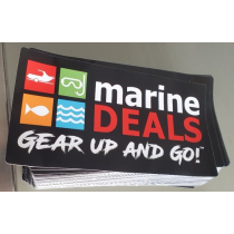 Marine Deals Waterproof Sticker 15 x 30cm