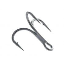Mustad Dura Steel 36330NP-DS 4X Treble Hook Strong 2/0 Qty 6