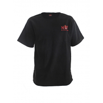 Mad About Fishing Fleece T-Shirt Black Small