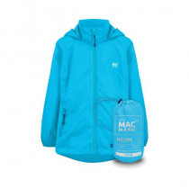 Mac in a Sac Mini Neon 2 Packable Jacket Neon Blue